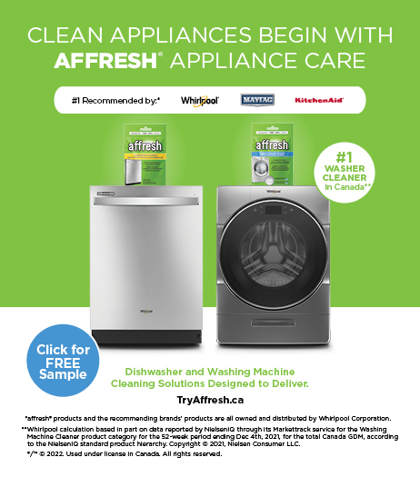 affresh appliance care